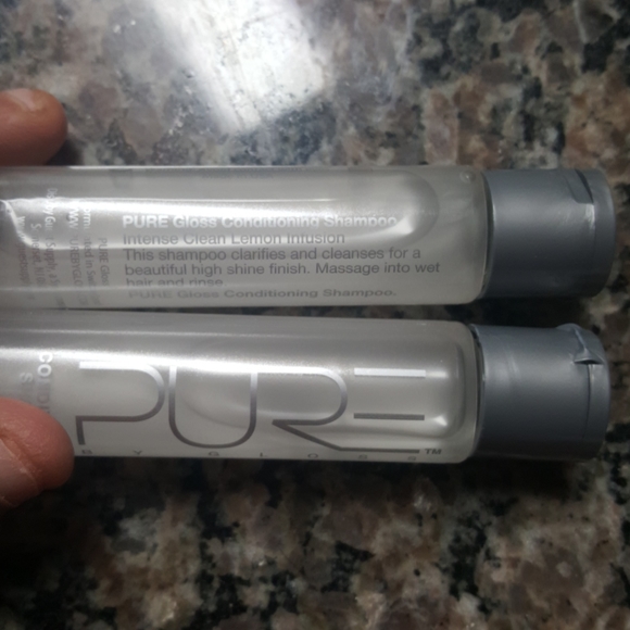 Pure by gloss lot of 10 conditioning shampoo lemon New travel size 28 ml - Picture 2 of 5